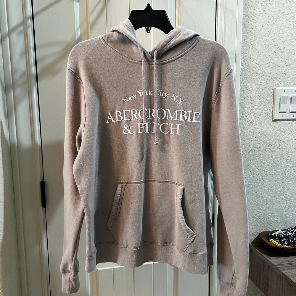 Abercrombie & Fitch Soft A&F Collection Hoodie - Beige